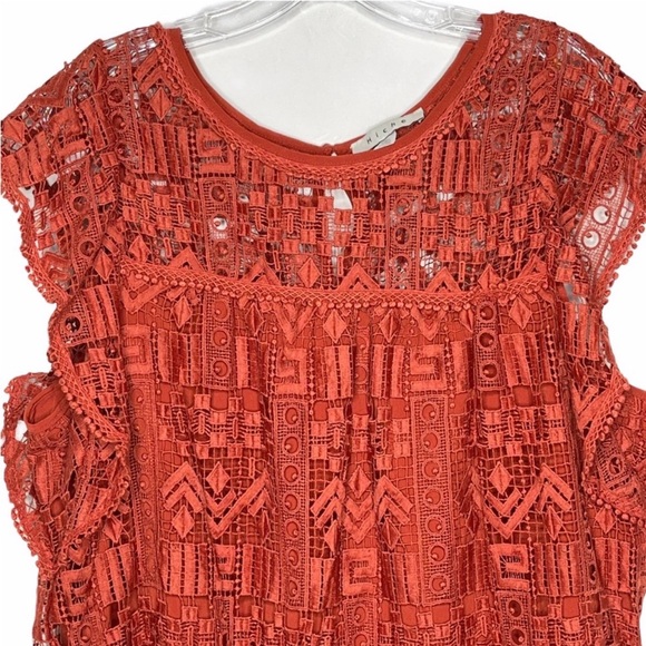 Anthropologie Hiche Brindisi Lace Tunic Dress - Picture 7 of 8